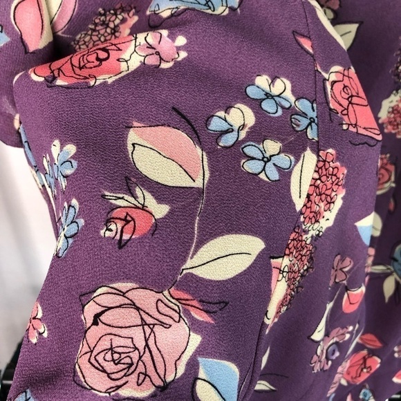 Vintage Pendleton Floral Boxy Button Up Top - Picture 4 of 6